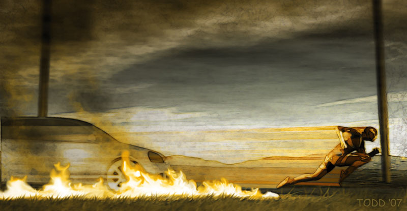 Illustration for article titled The Grey, The Blue And The Spandex: Superheroes Of The Civil War